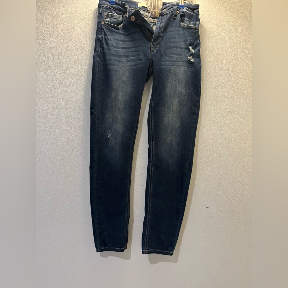 KanCan Dark and Light Blue Denim Jeans